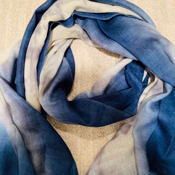 ❤️ TOTALLY STUNNING TIE-DYE PASHMINA‼️ - Picture 2 of 5